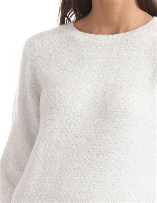 U.S. Polo Assn. Women Casual Wear Self Design Sweater